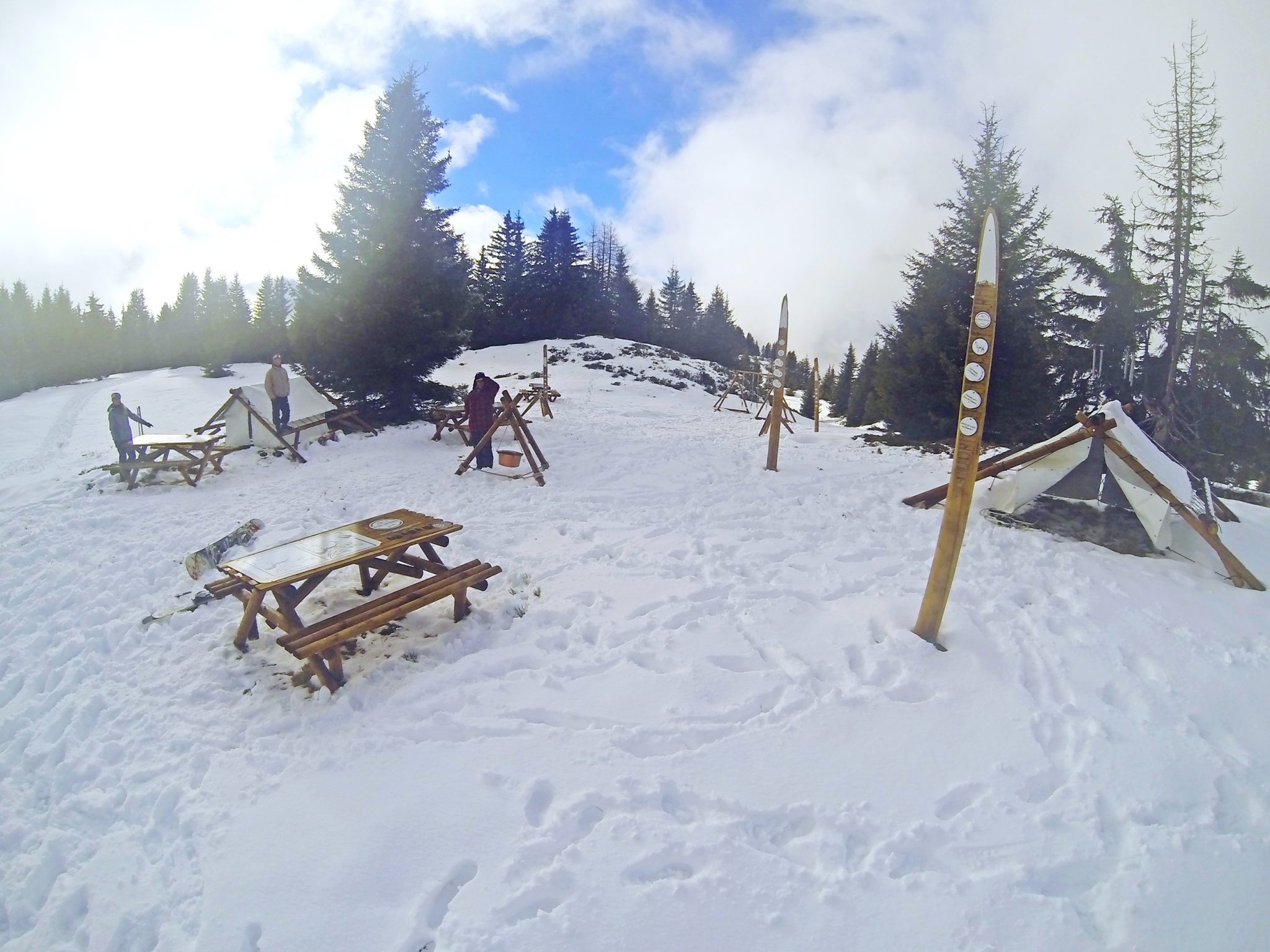 Les Houches - Réalisation parcours ludique