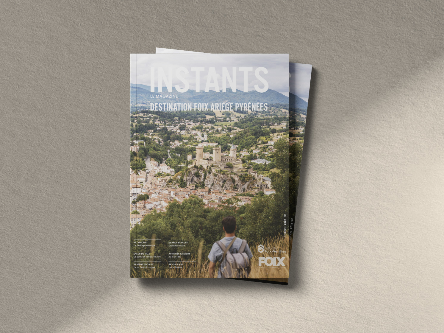 Magazine de l'Office de tourisme de Foix Ariège Pyrénées réalisé par l'Agence ho5