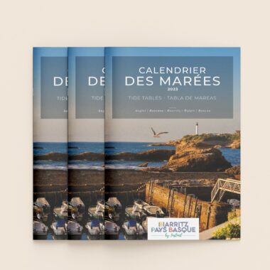 calendrier des marées Biarritz 2023