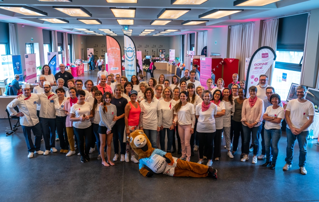 Photo prise lors de belharrose organisé pour la clinique belharra