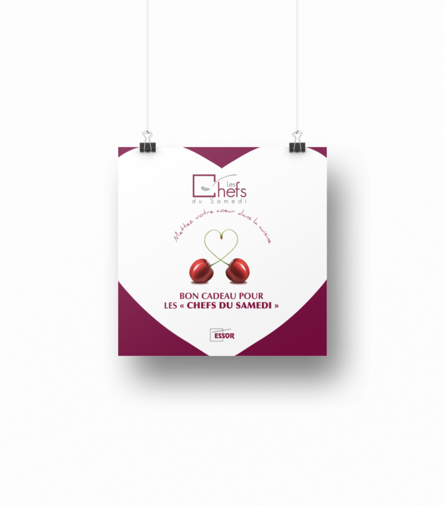 affiche cours de cuisine essor par agence ho5