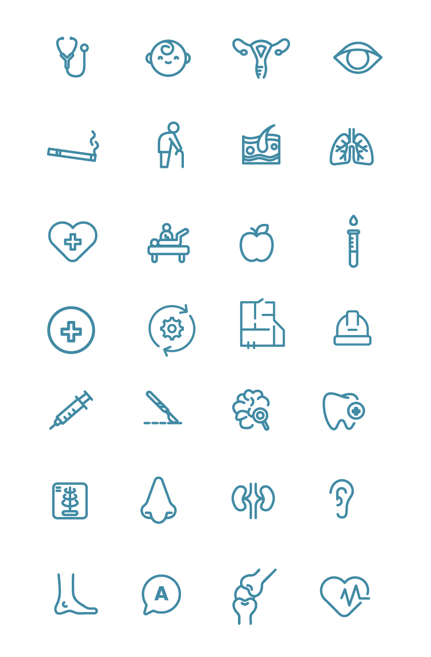 Charte graphique initial santé par l'agence ho5