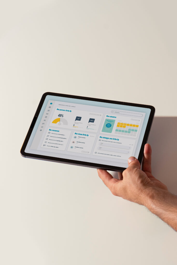 creation plateforme collaborative ortho up par agence ho5