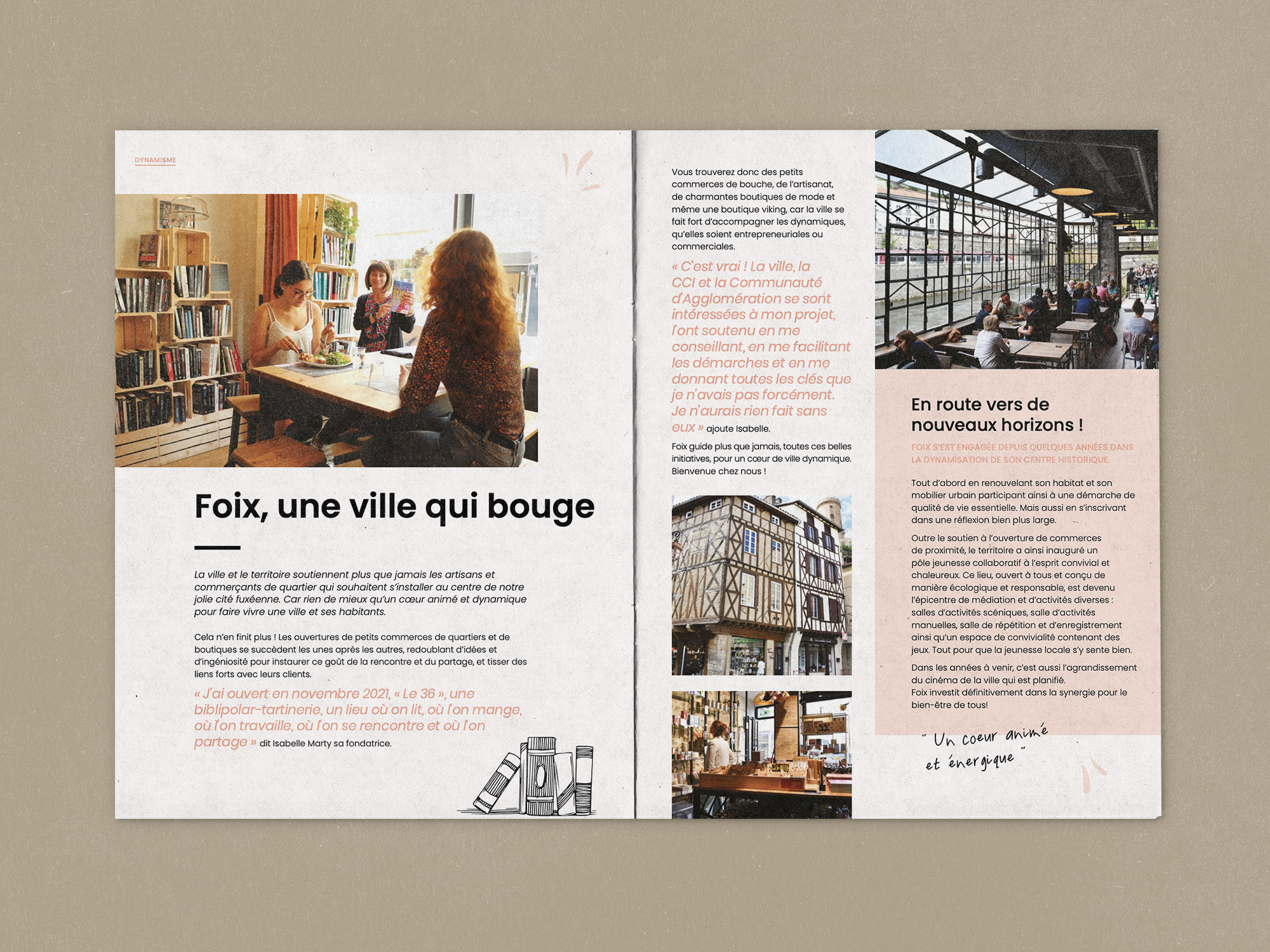 Magasine destination Instants Foix Ariege Pyrénées par Agence ho5