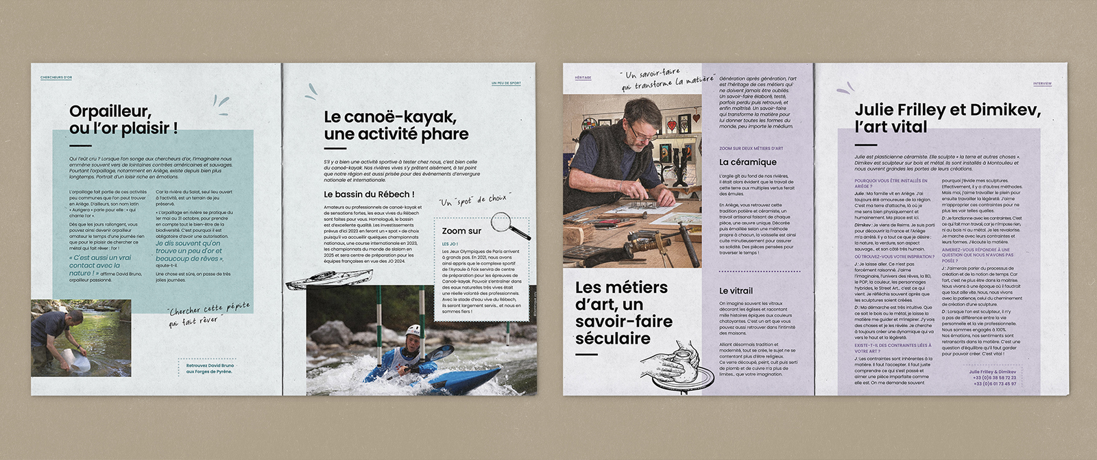 Magasine destination Instants Foix Ariege Pyrénées par Agence ho5