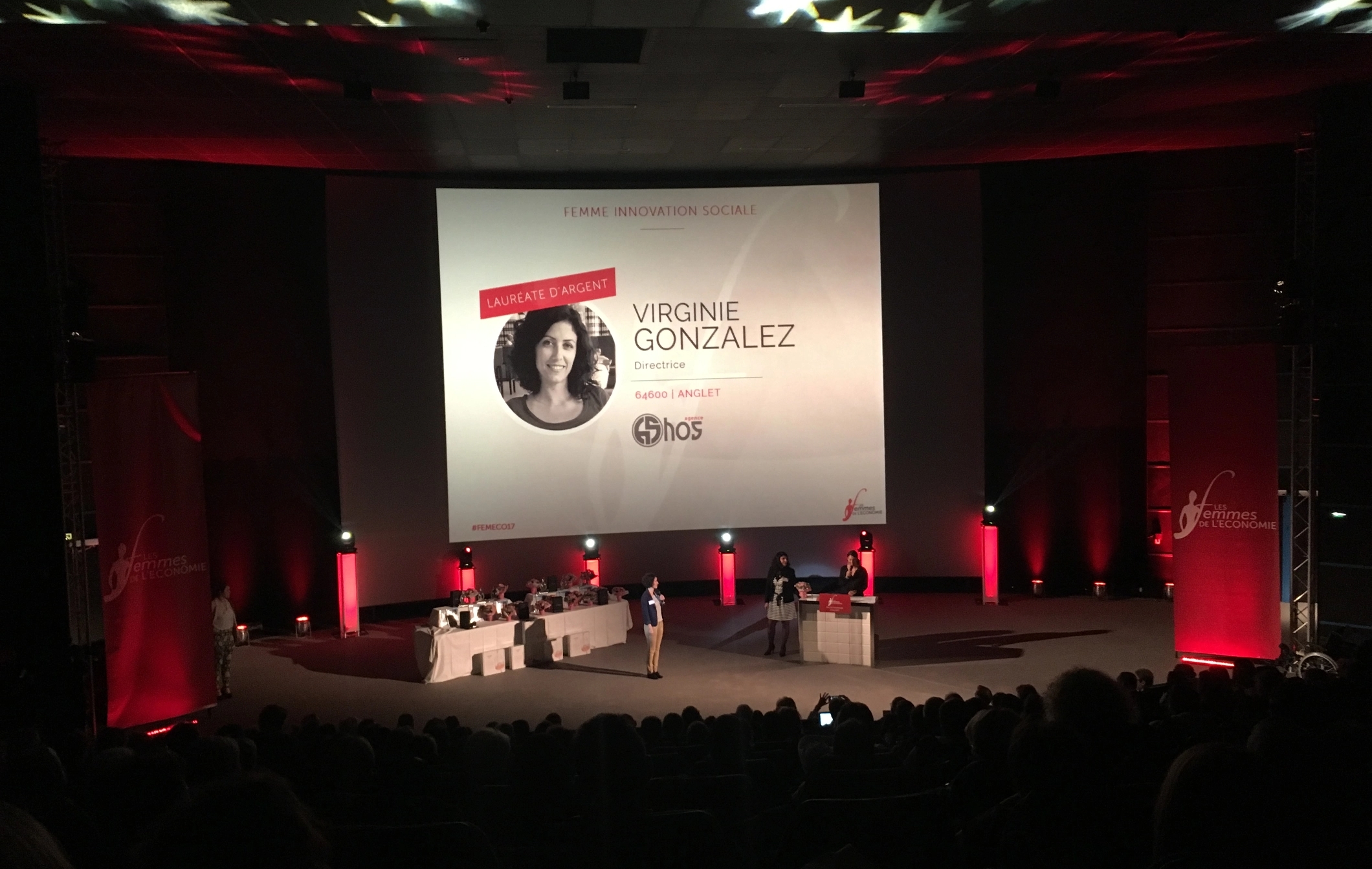 trophées des femmes de l'économie agence ho5 virginie gonzalez
