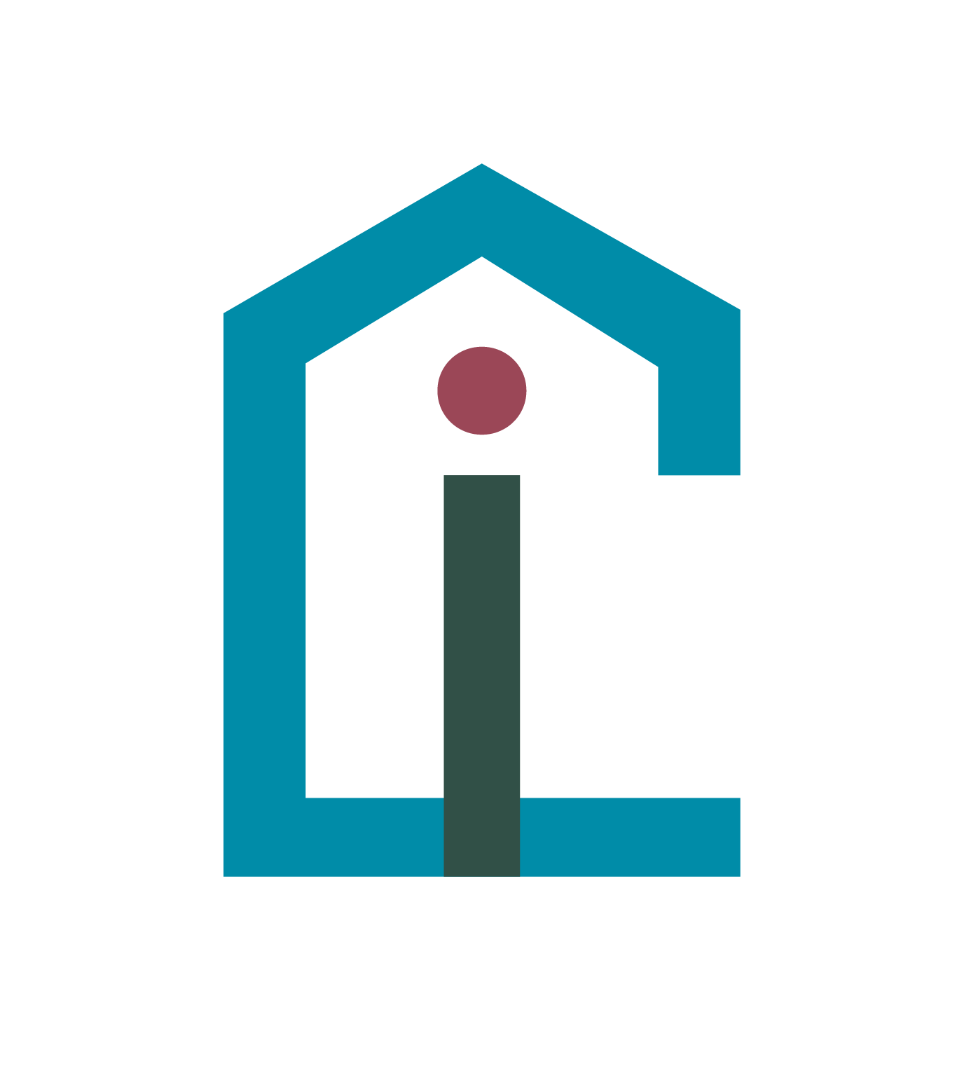 Création du symbole du logo initial santé par l'agence ho5