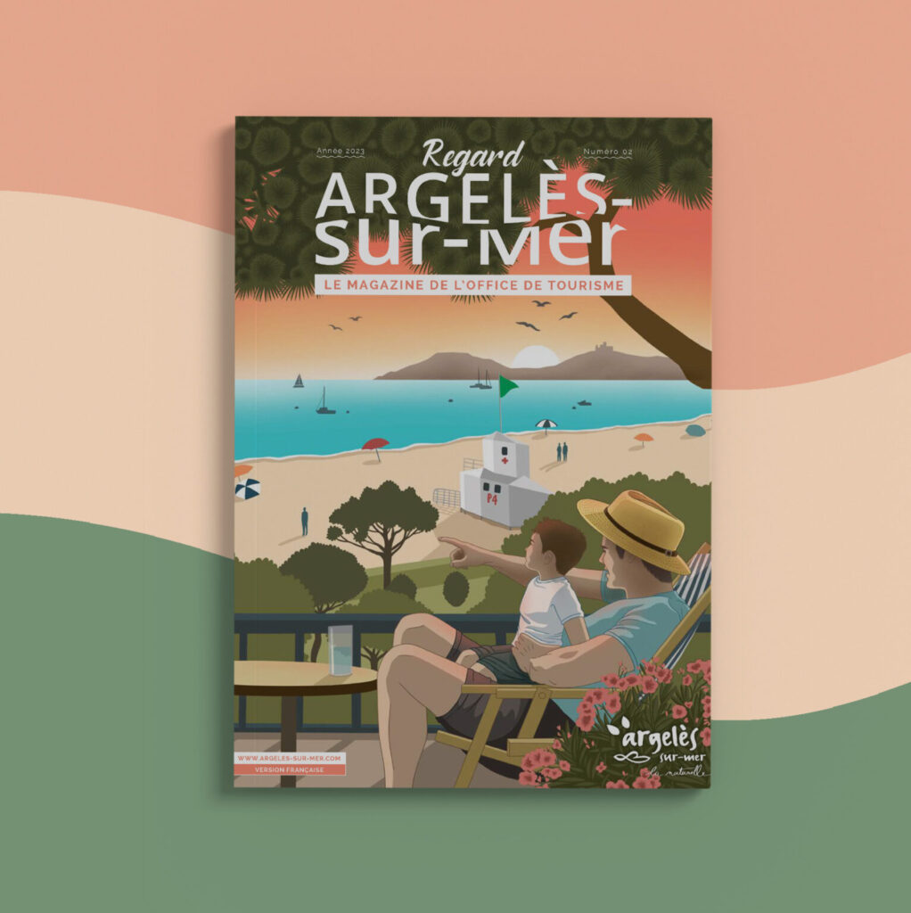 Magazine Regard Argeles sur mer par l'agence ho5