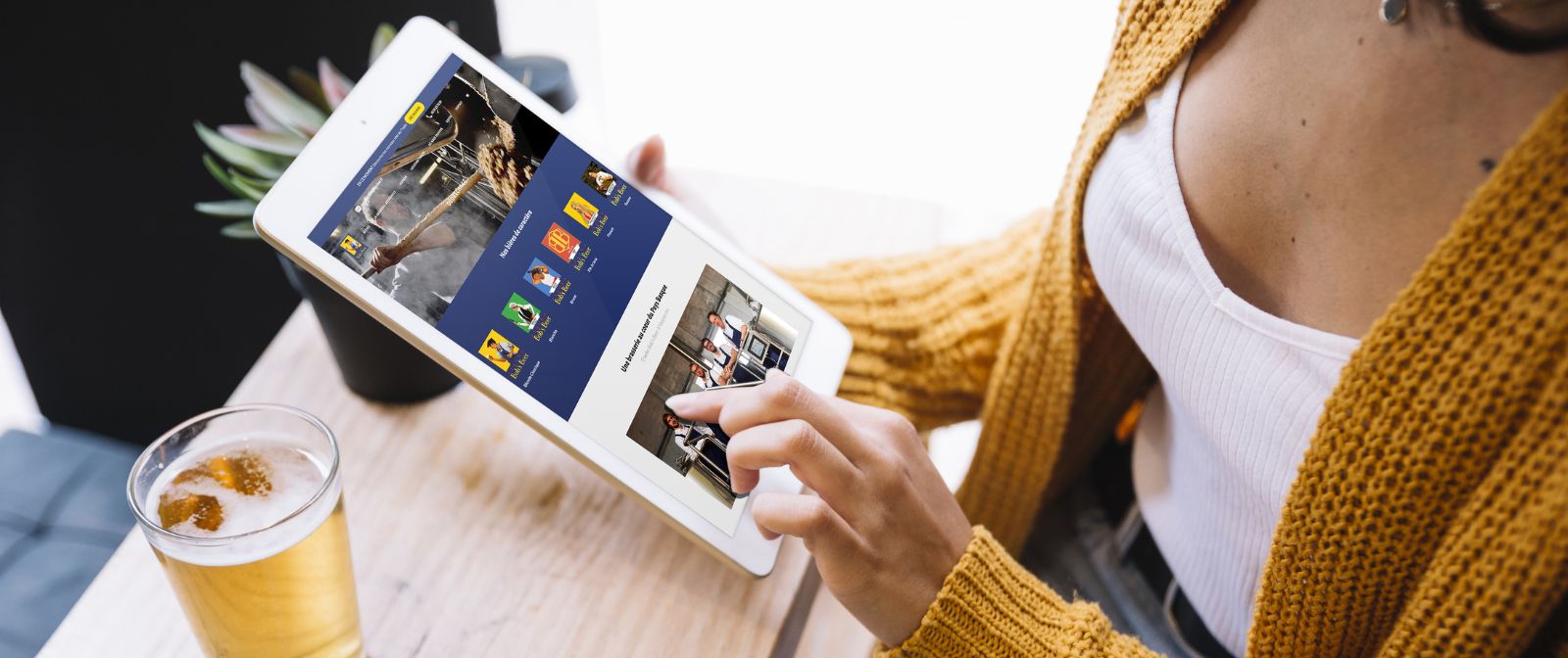 creation site internet bobs beer par agence ho5