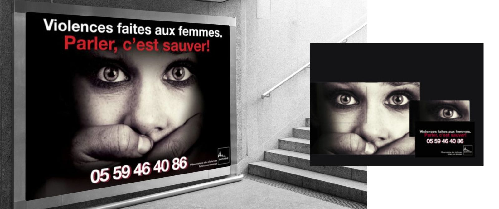 campagne sensibilisation violences faites aux femmes par agence ho5