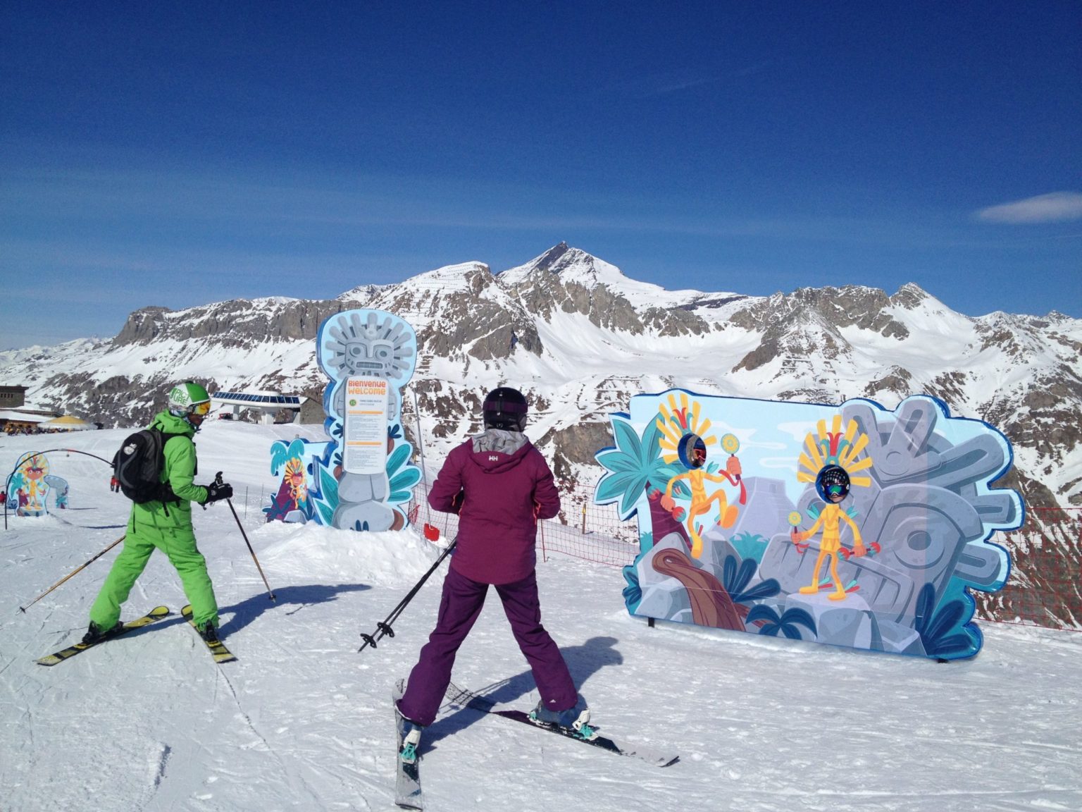 scenarisation parcours val d'isere par agence ho5