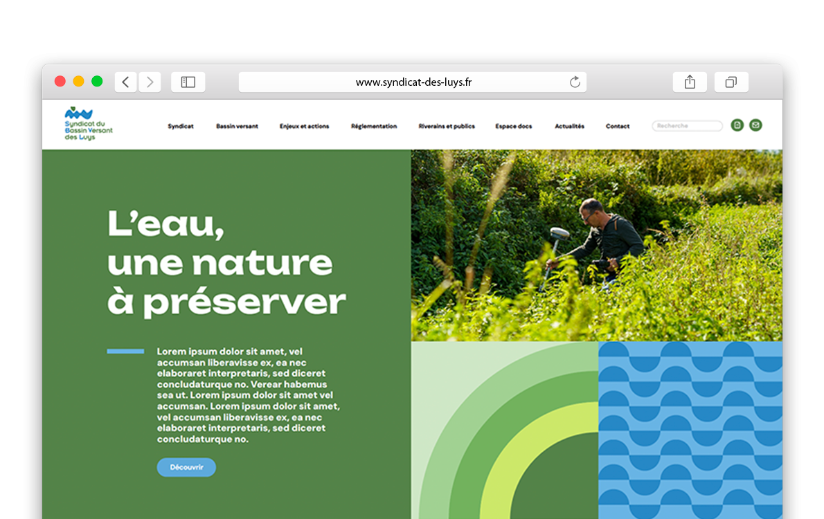 creation du site internet sbvl par agence ho5