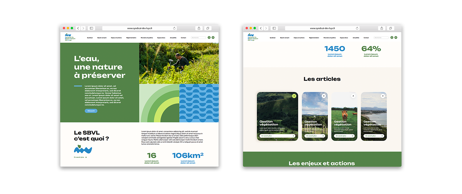 creation du site internet sbvl par agence ho5