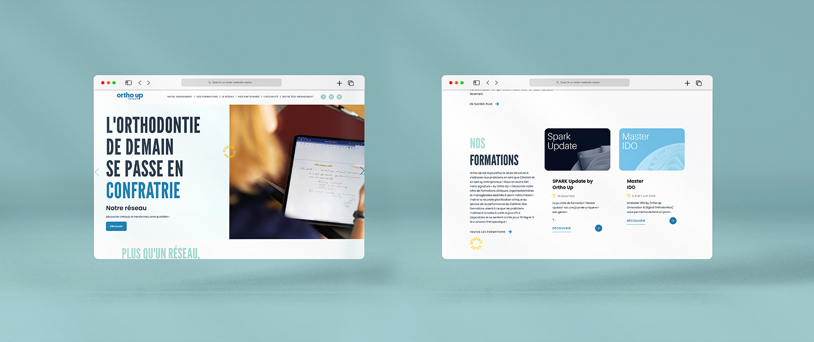 creation site internet ortho up par agence ho5