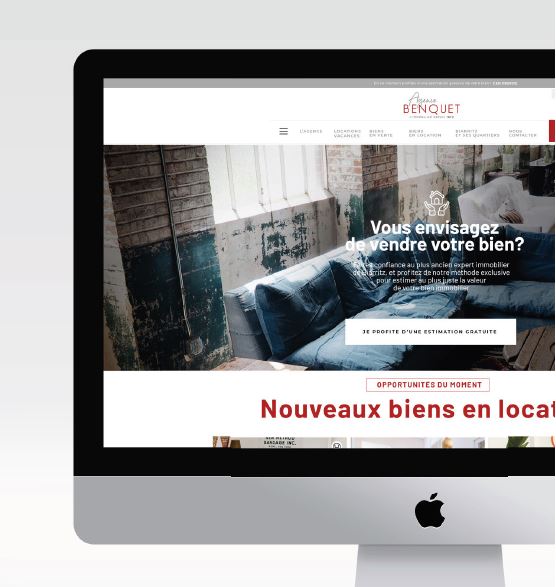 logo et charte graphique agence benquet par agence ho5