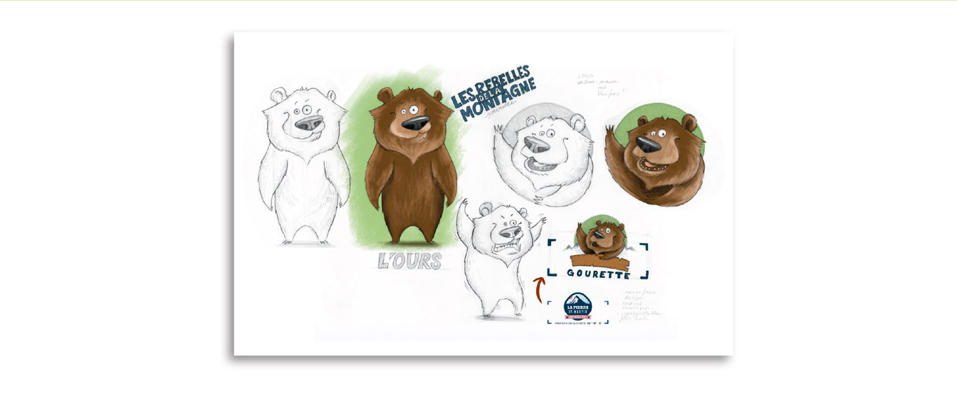 scenarisation parcours gourette la pierre saint martinpar agence ho5