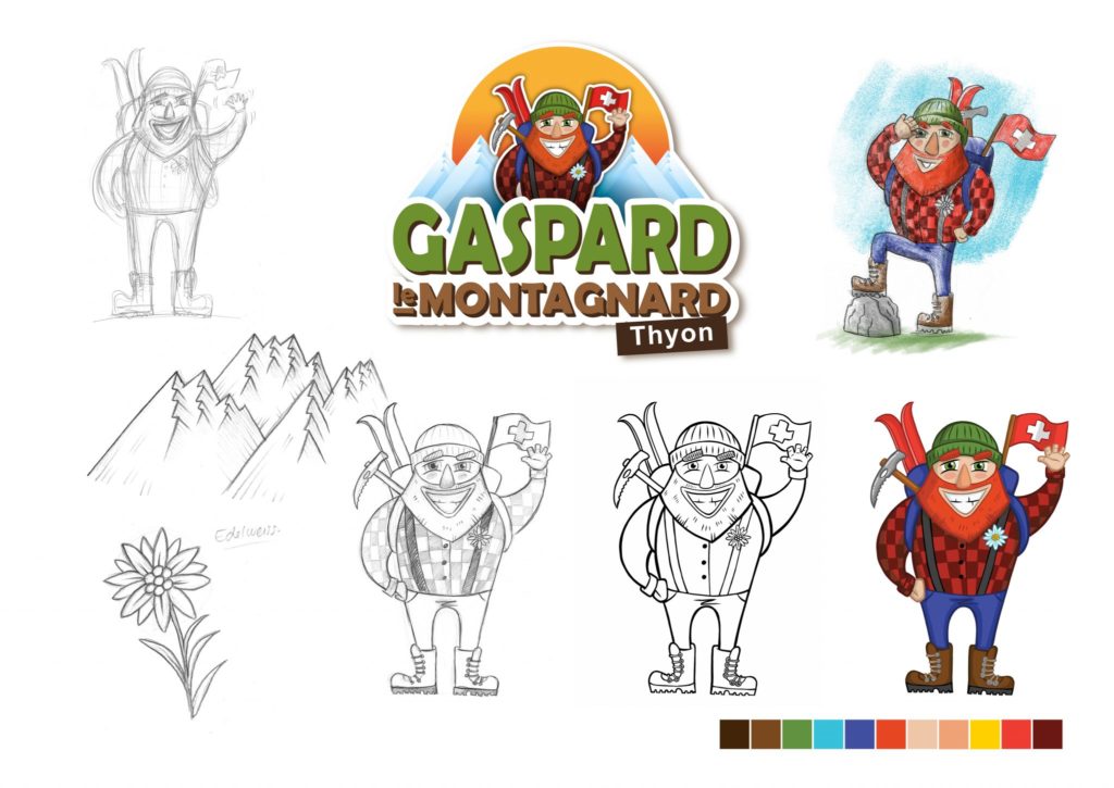 scenarisation parcours thyon par agence ho5