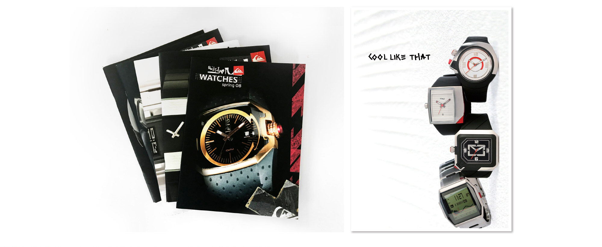 creation catalogue et shooting photo quiksiliver