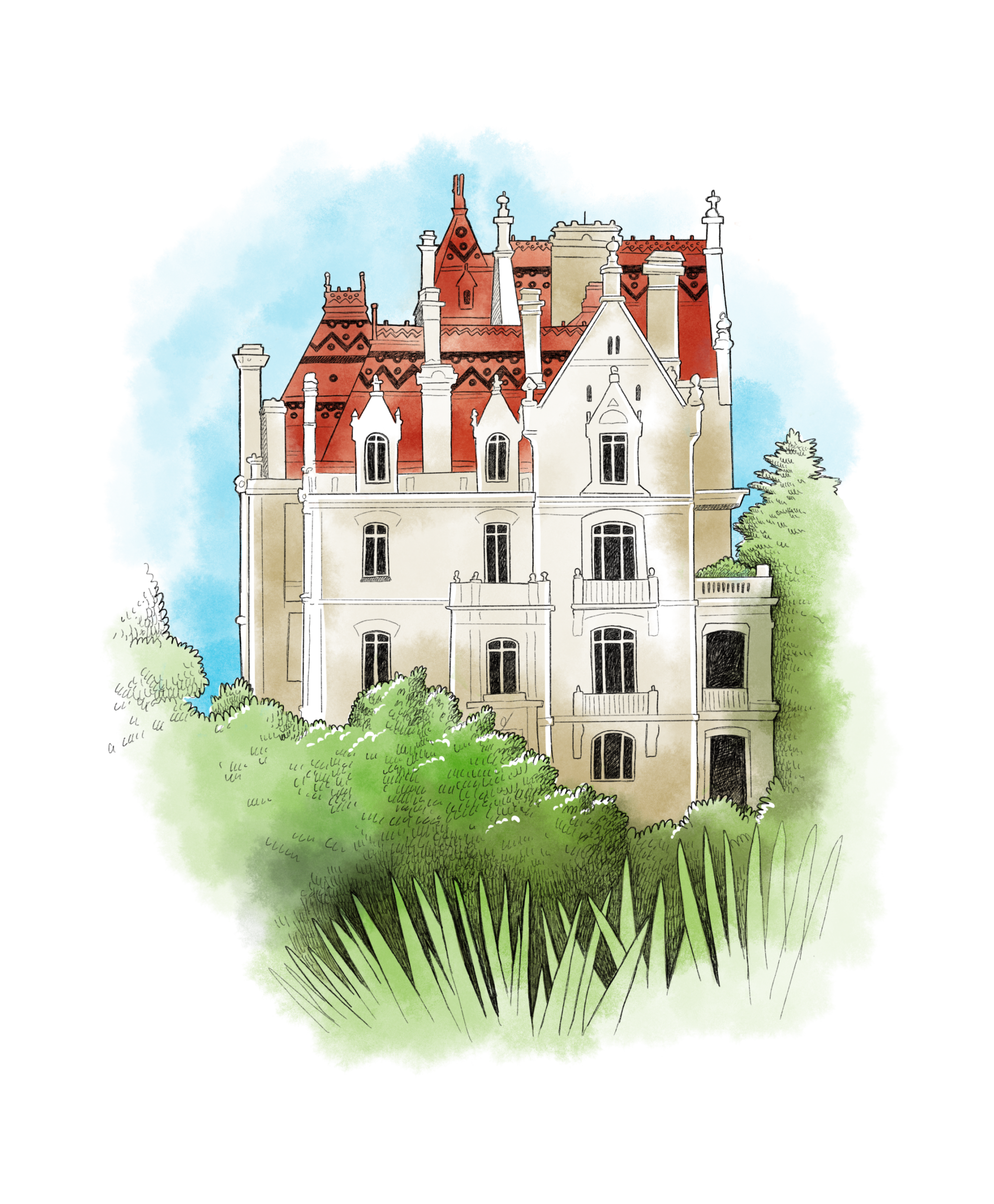 illustration chateau valmy agence ho5