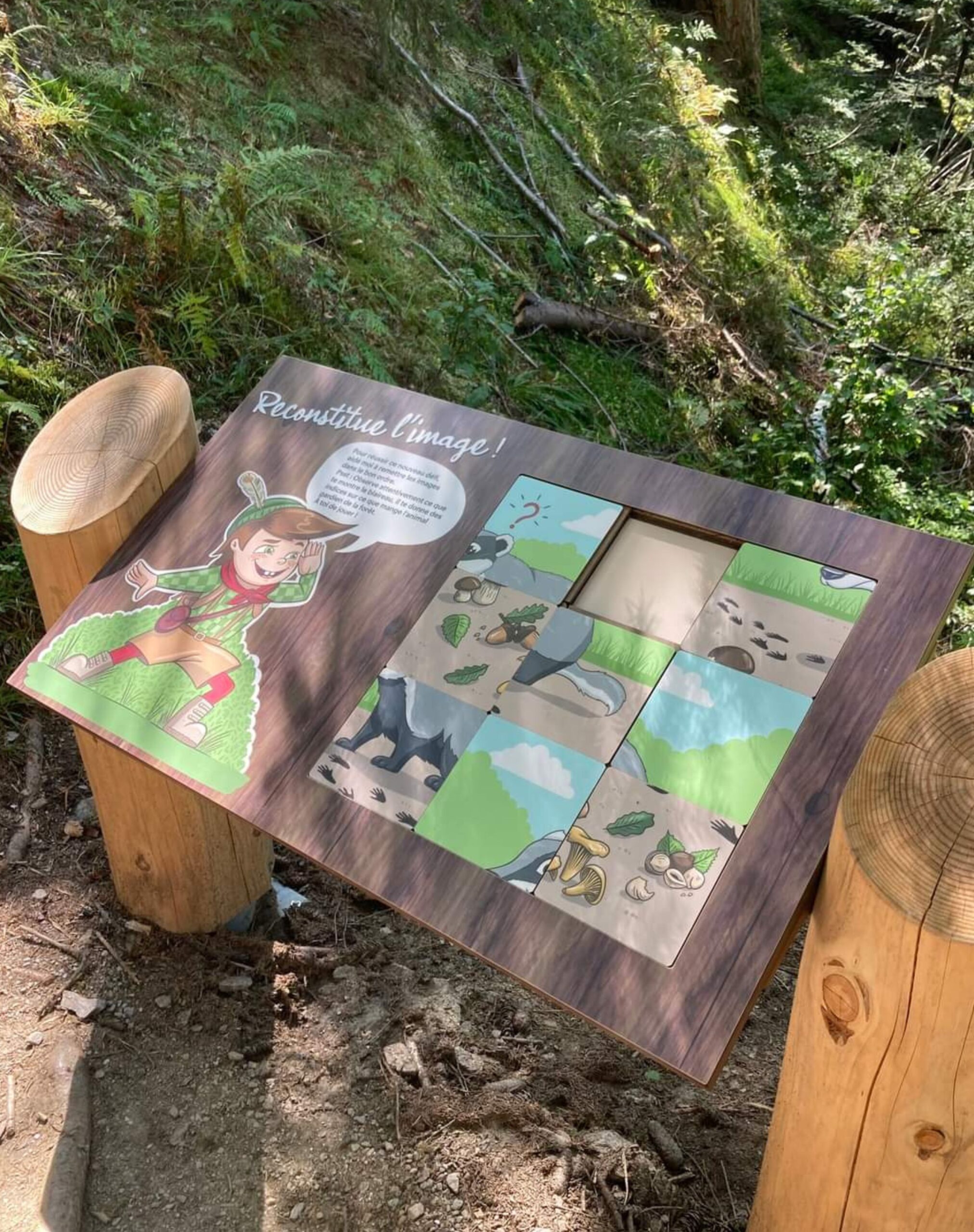 thematisation sentier le bois du croe par agence ho5