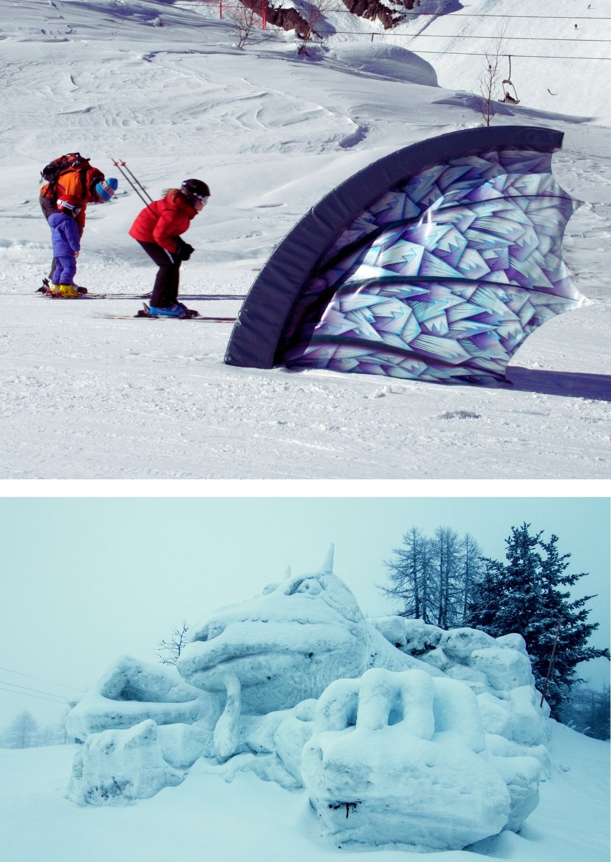 thematisation piste la flegere chamonix par agence ho5