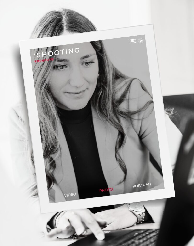 community management et shooting photo edenauto par agence ho5