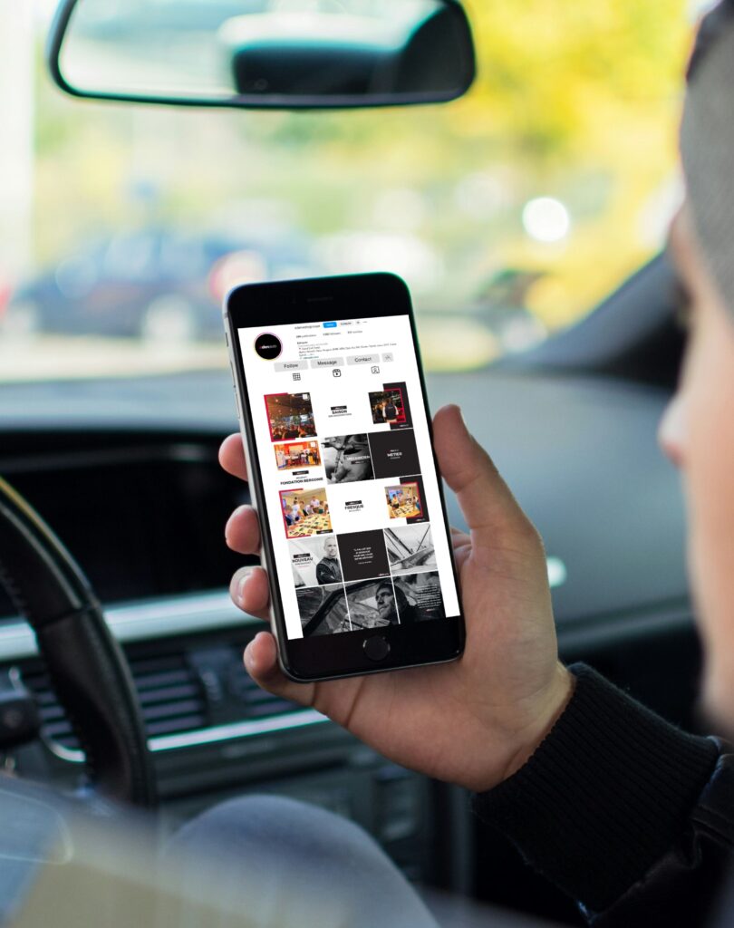 community management et shooting photo edenauto par agence ho5