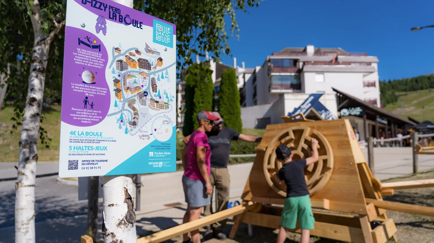 parcours roule ma boule devoluy par agence ho5