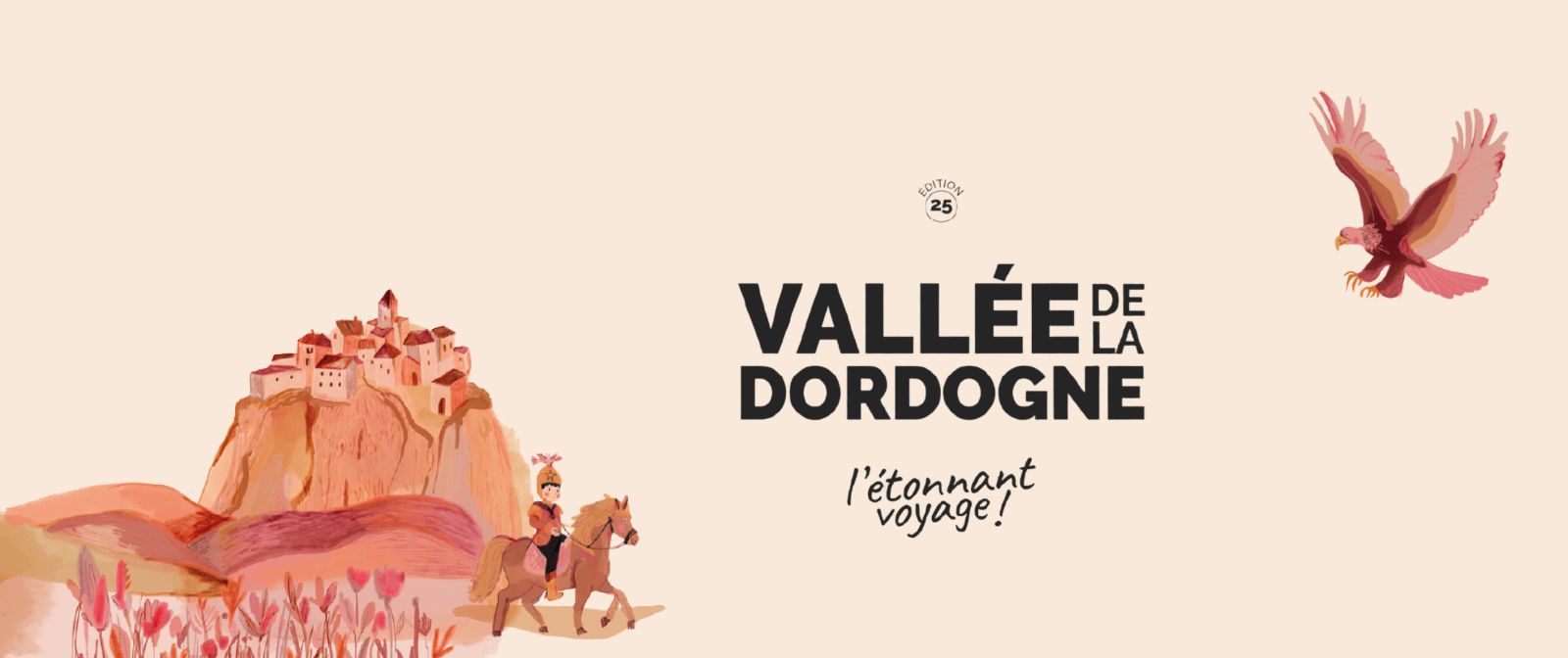 creation magazine touristique vallée de la dordogne par agence ho5