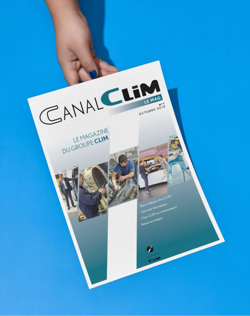 creation magazine groupe clim par agence ho5