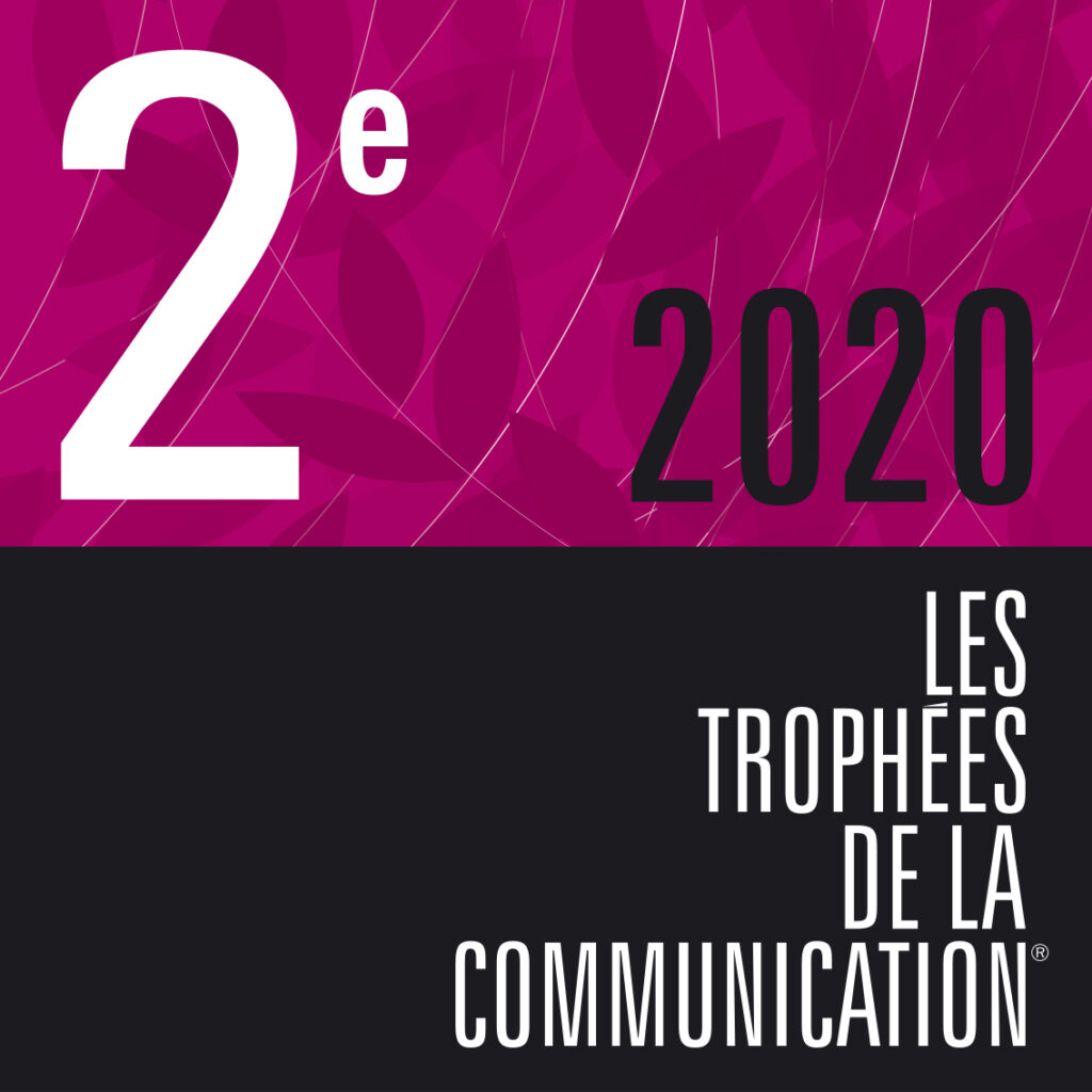 Lauréat trophées de la communication 2020 agence ho5