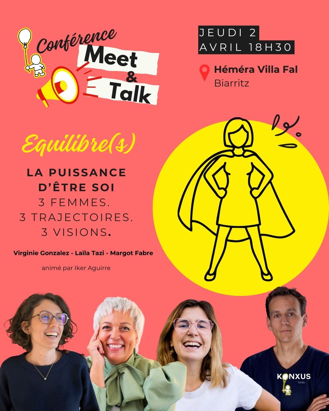 Virginie sera sur scène le 2 avril — et on est heureux de le partager.